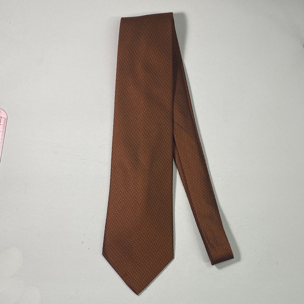 Perry Ellis Rich Brown Tie